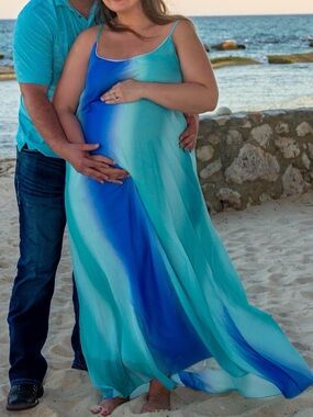 Blue Maxi Dress